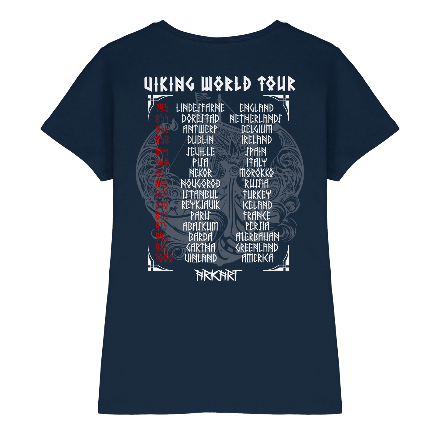 Viking Worldtour - Shirt Damen Cutted Fit