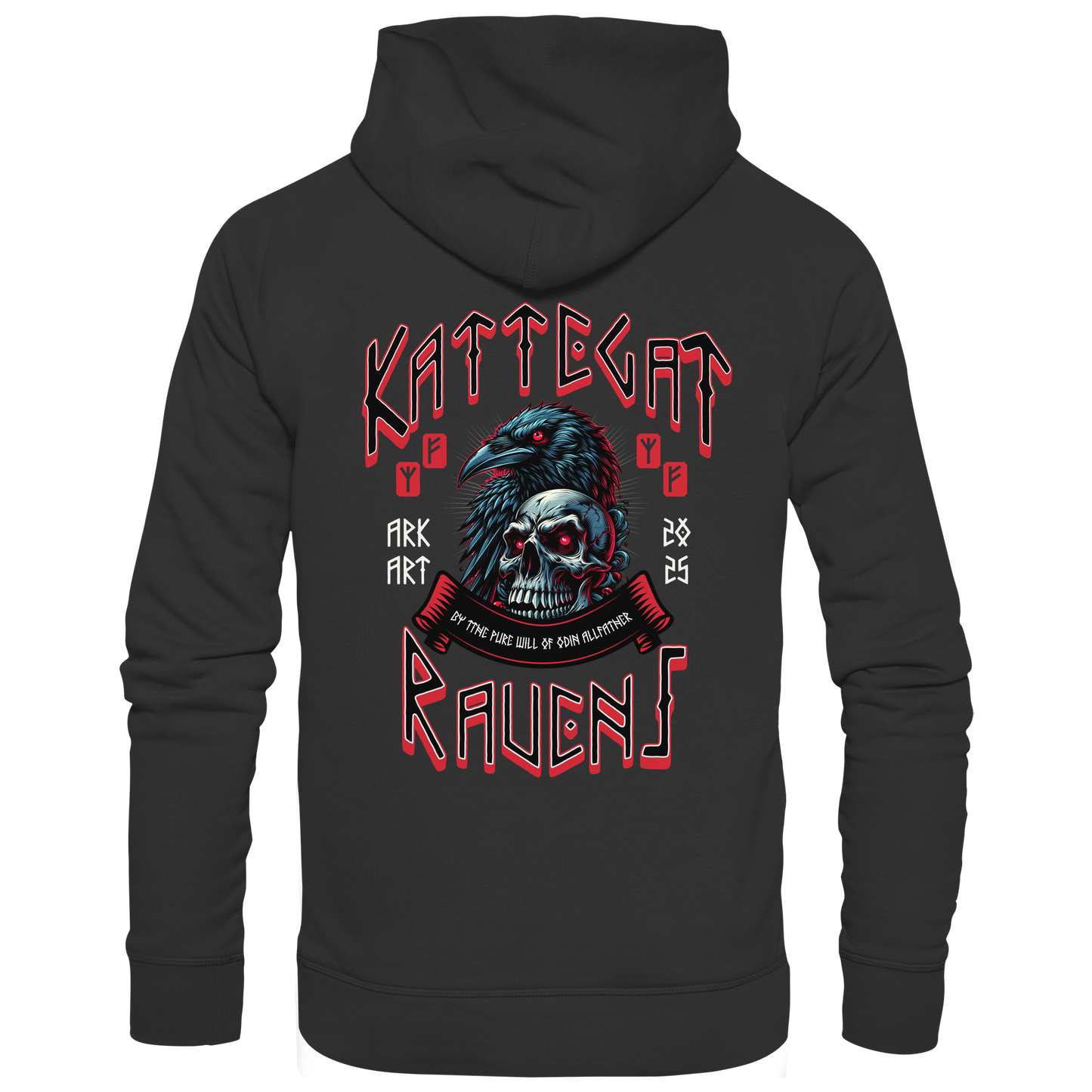 Kattegat Ravens - Zipper-Hoodie