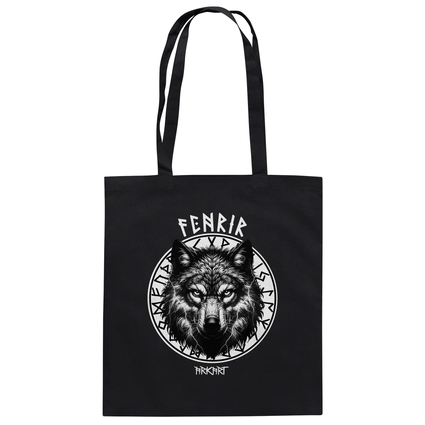 Fenrir Runenkreis - Baumwolltasche