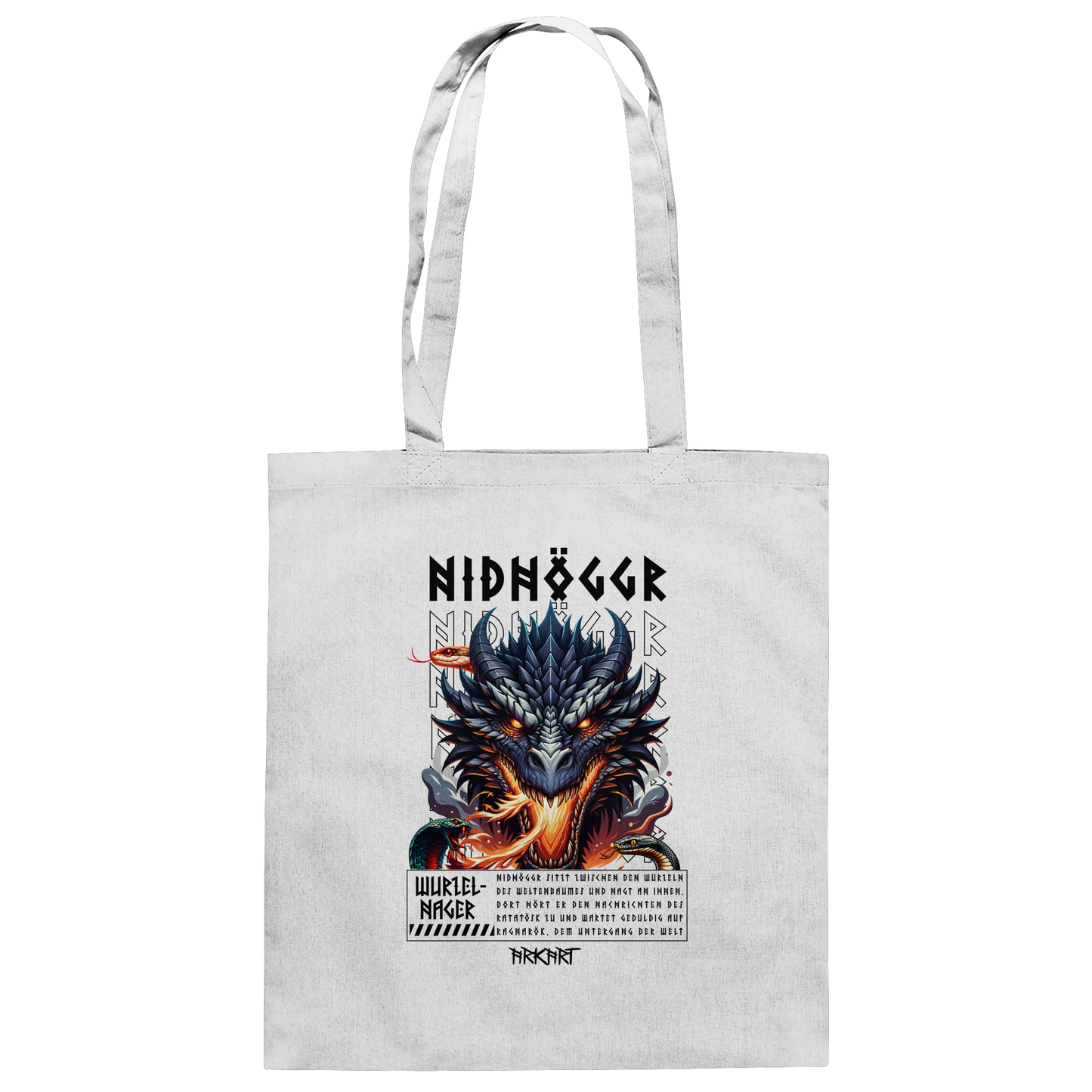 Nidhöggr - Baumwolltasche