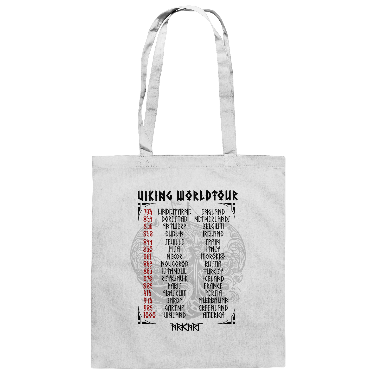 Viking Worldtour - Baumwolltasche