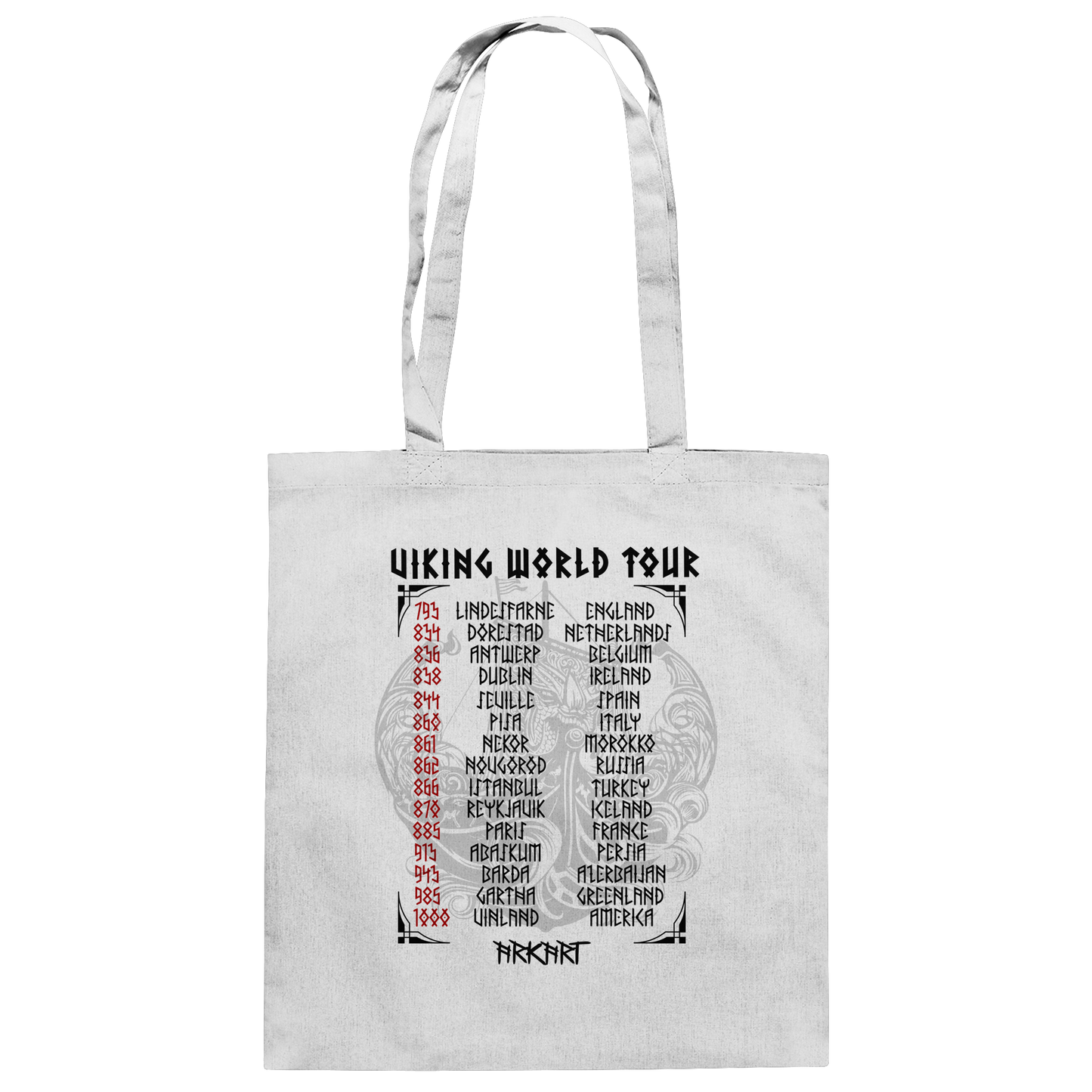 Viking Worldtour - Baumwolltasche