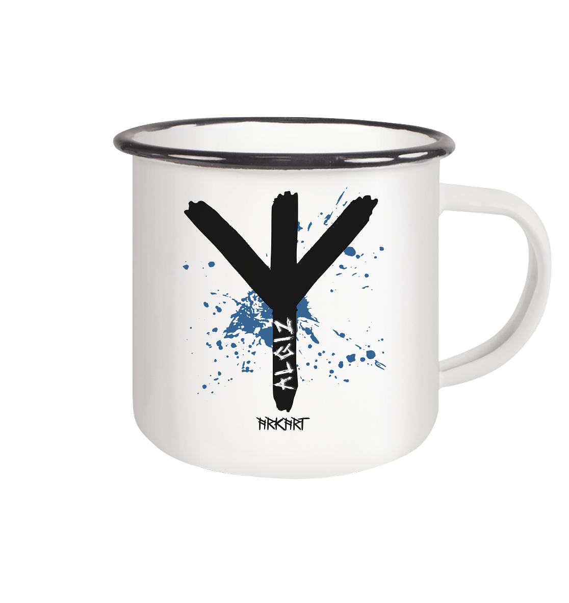 Algiz - Tasse Emaille