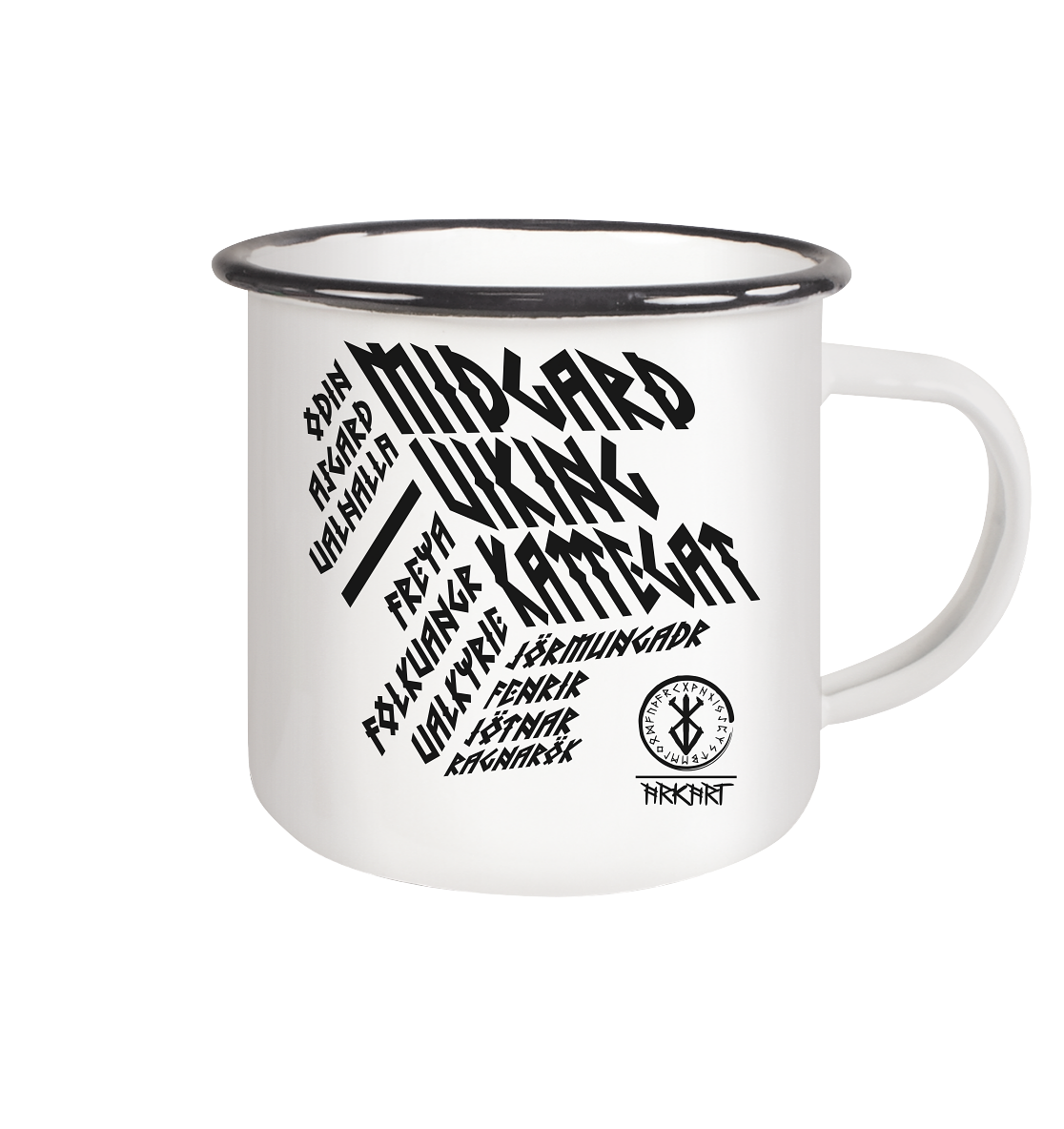 Nordic Cube - Tasse Emaille