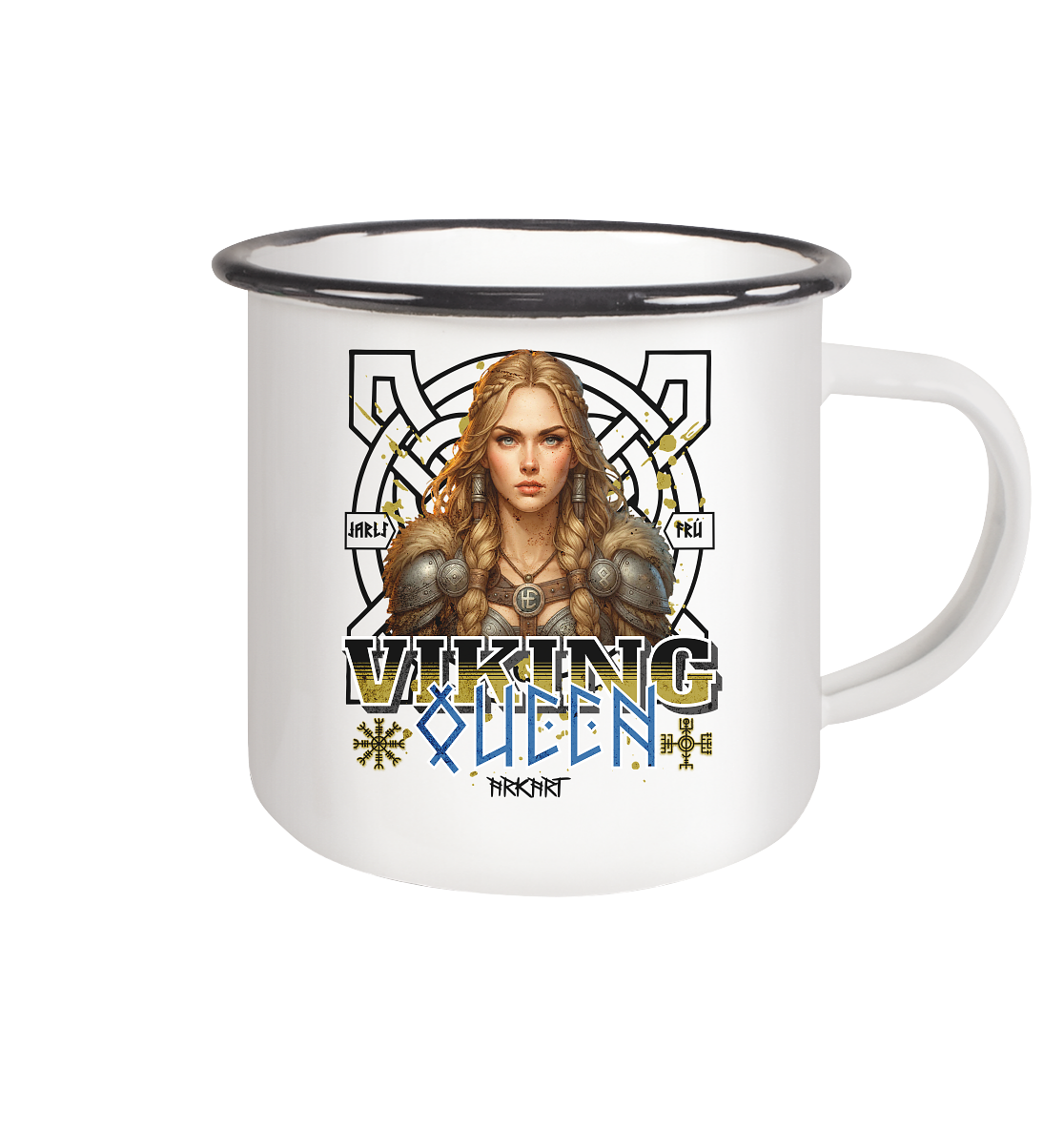Viking Queen - Tasse Emaille