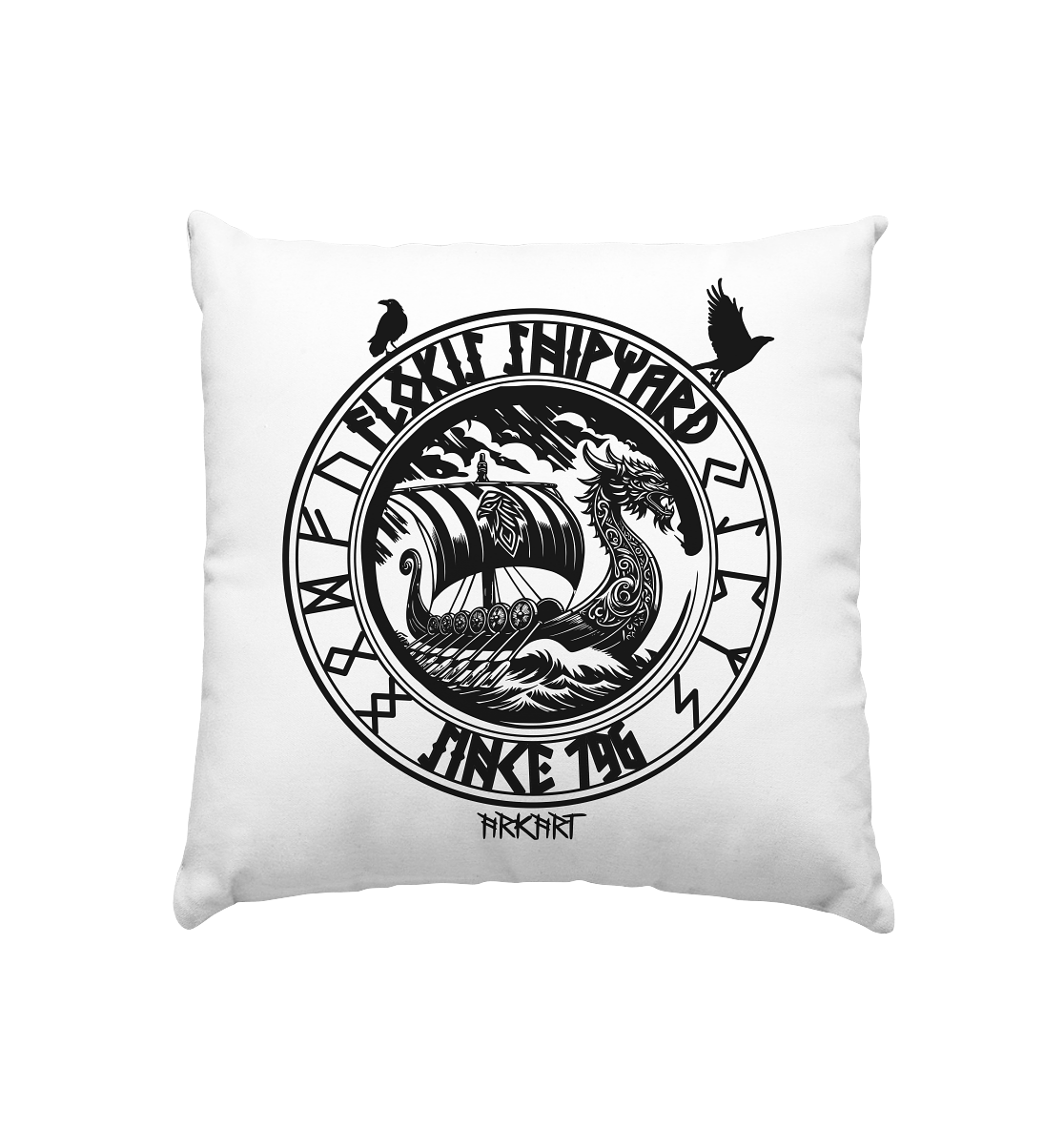 Flokis Shipyard - Kissen 40x40cm