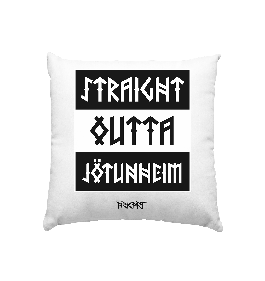 Straight outta Jötunheim - Kissen 40x40cm
