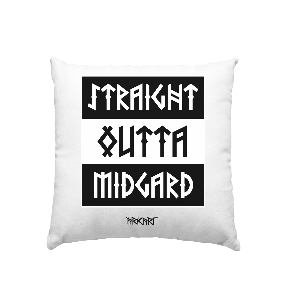Straight outta Midgard - Kissen 40x40cm
