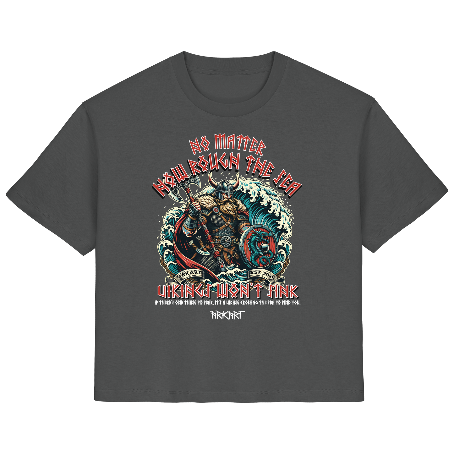 No matter how rough the sea - Shirt Damen Regular Fit