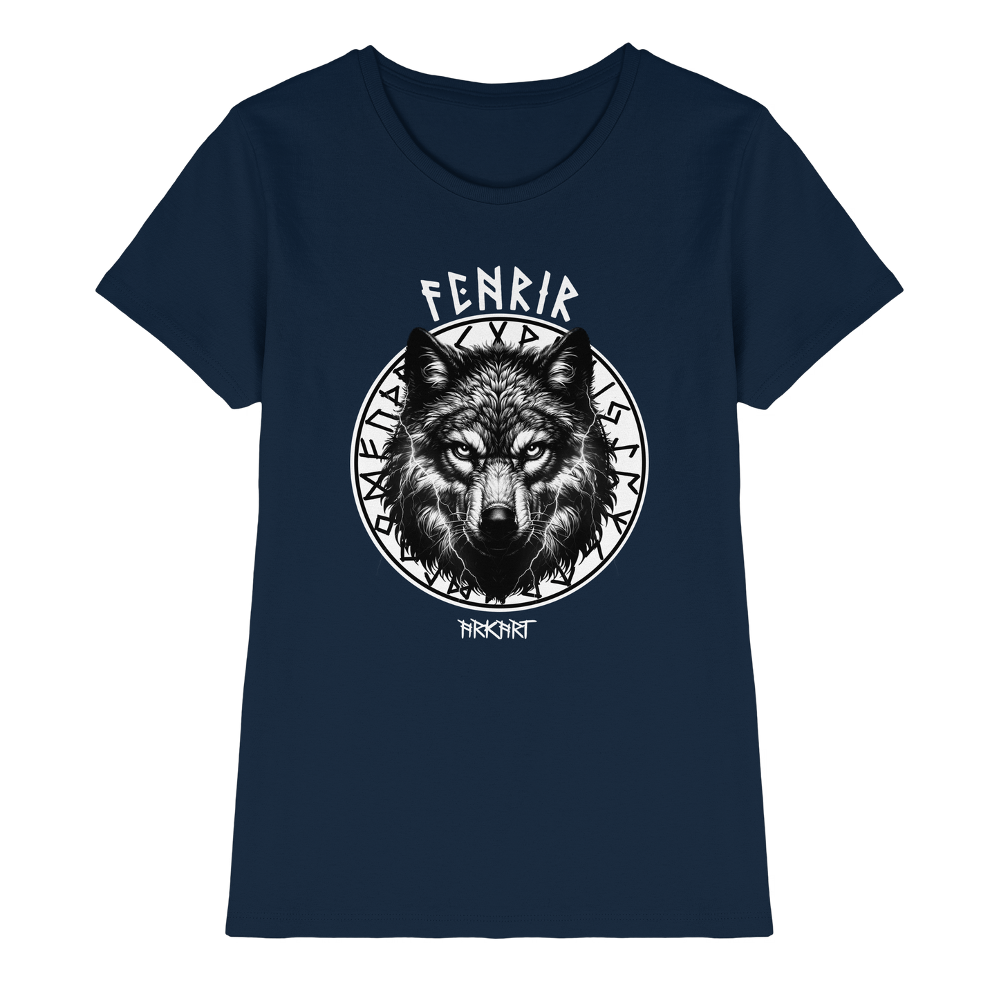 Fenrir Runenkreis - Shirt Damen Fitted Cut