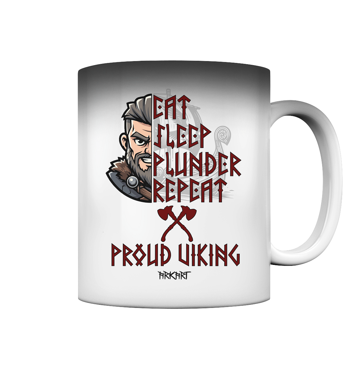 Eat, Sleep, Plunder, Repeat - Viking - Magic Mug