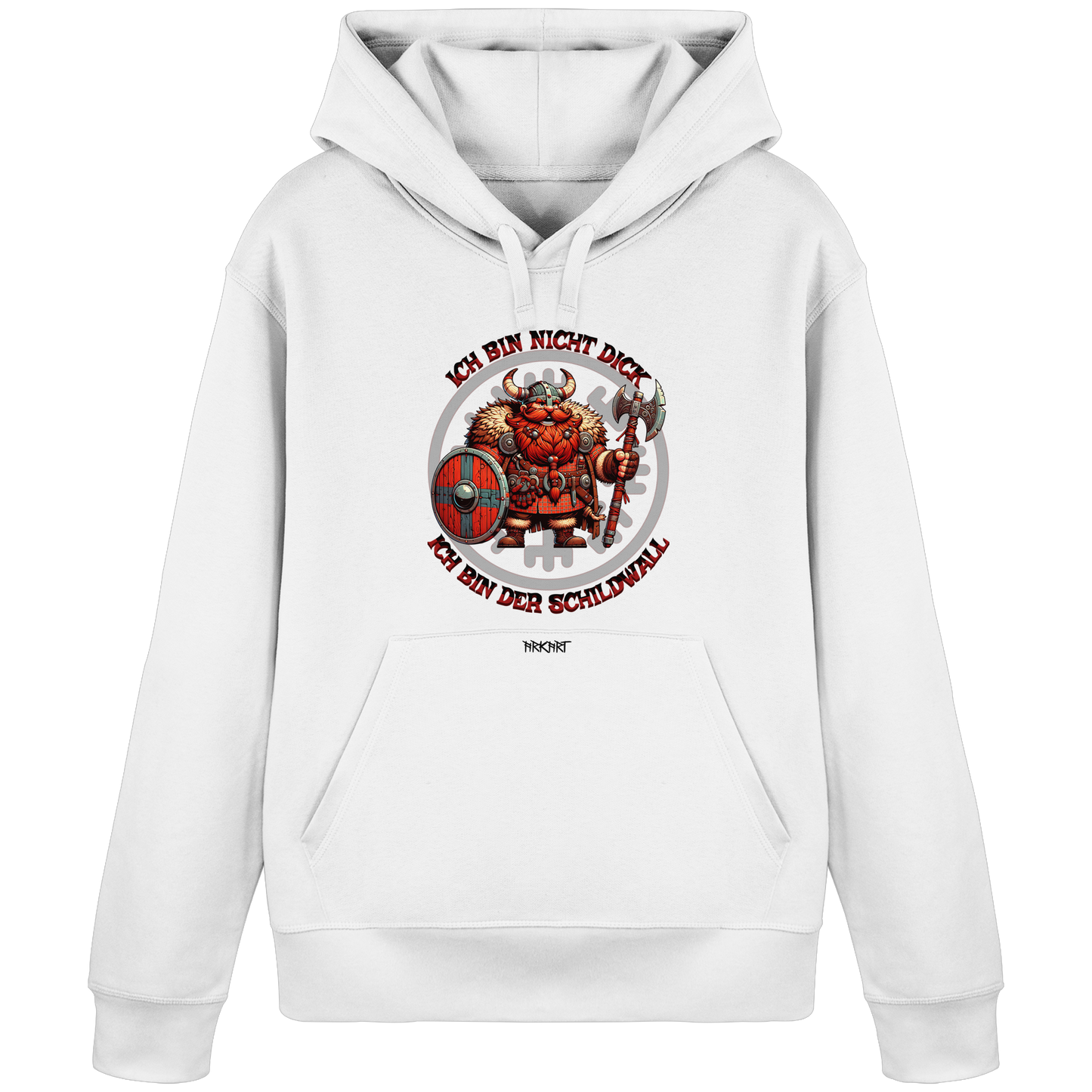 Ich bin nicht dick, ich bin der Schildwall! - Hoodie