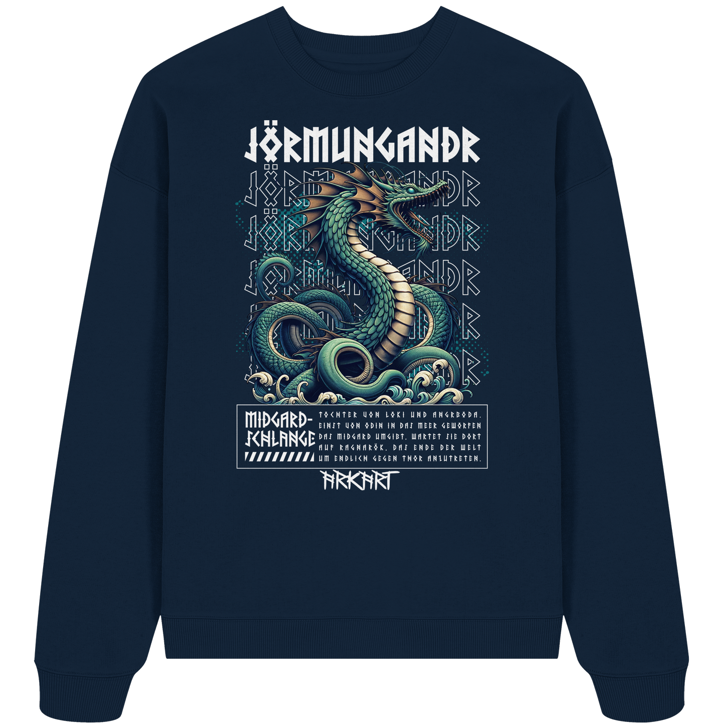 Jörmungadr - Oversize Sweatshirt