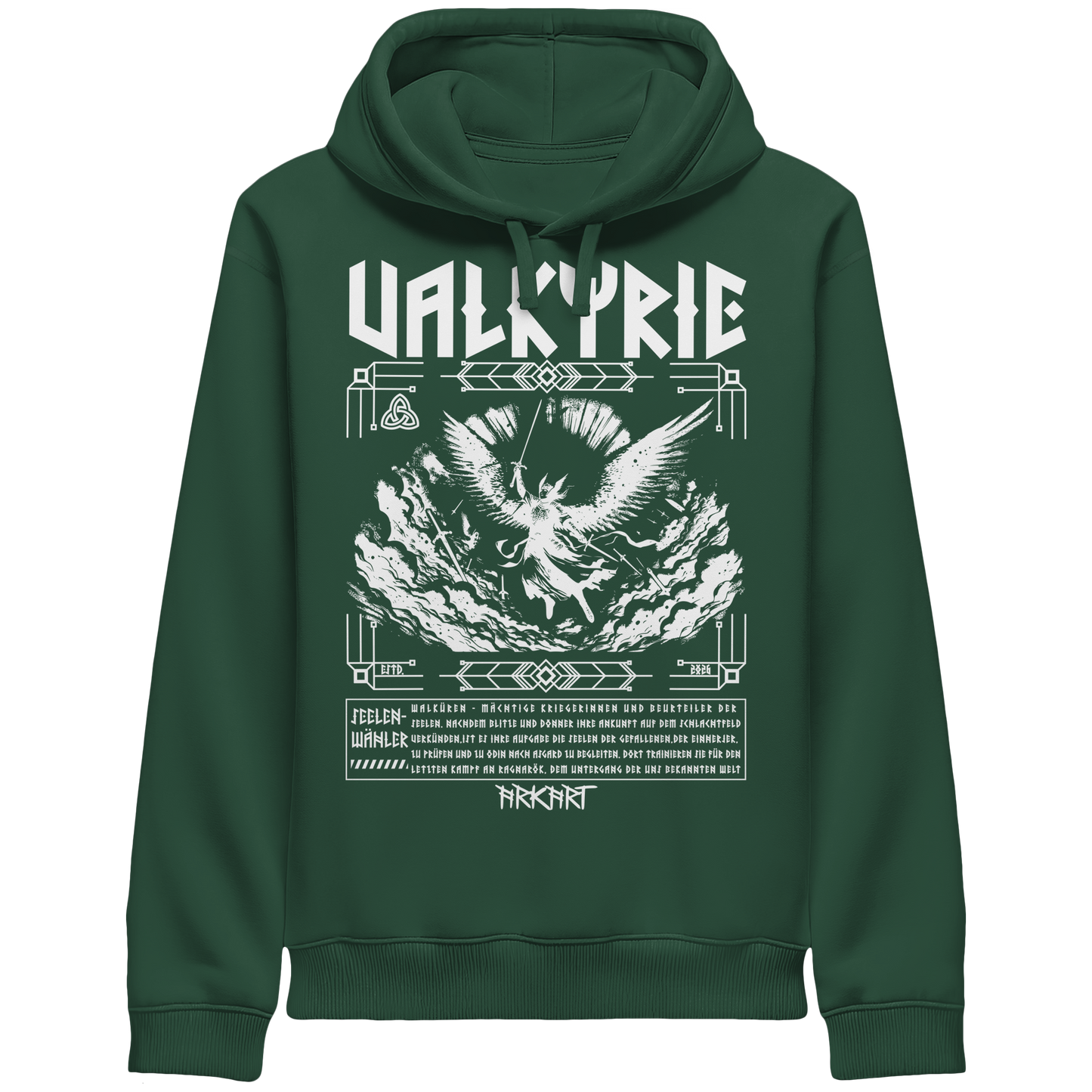 Valkyrie - Hoodie - Sidepocket