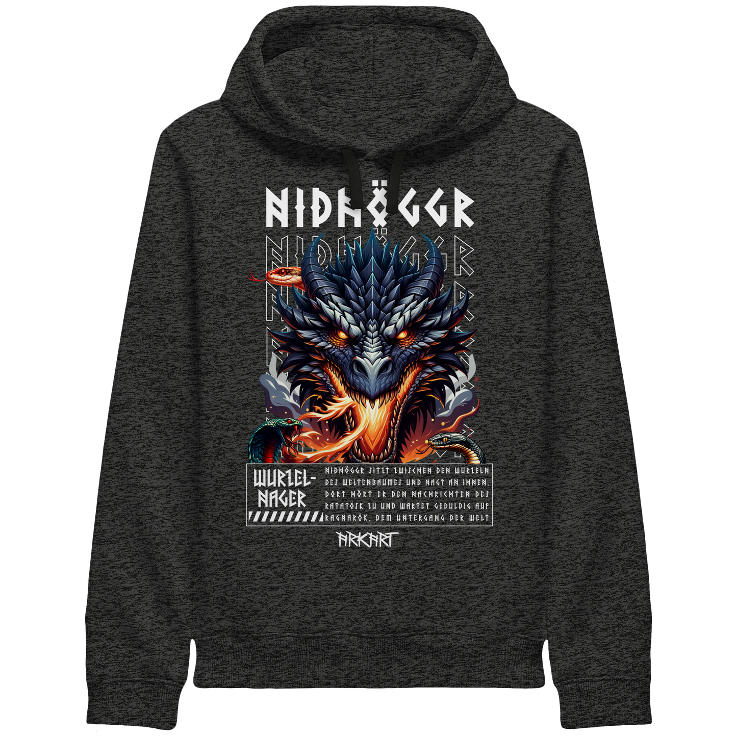 Nidhöggr - Hoodie - Sidepocket