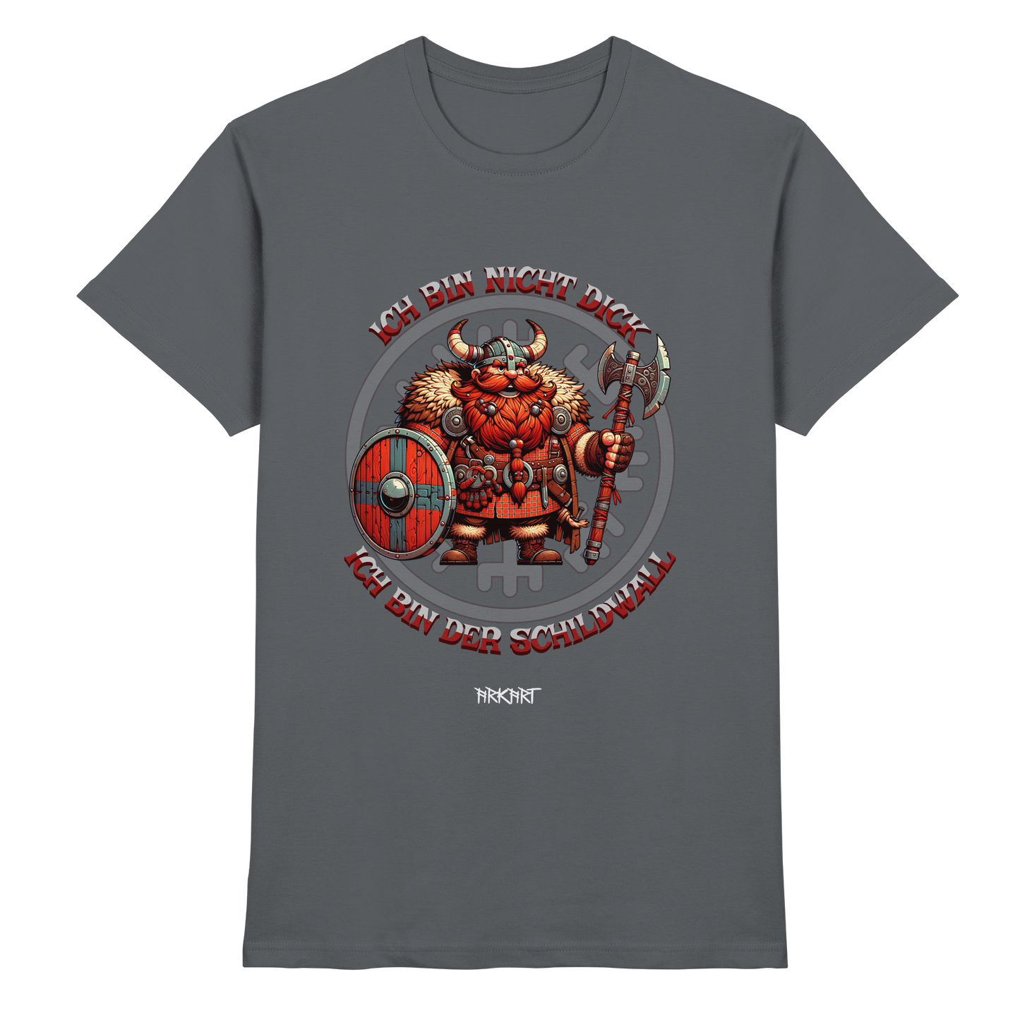 Ich bin nicht dick, ich bin der Schildwall! - Shirt Herren