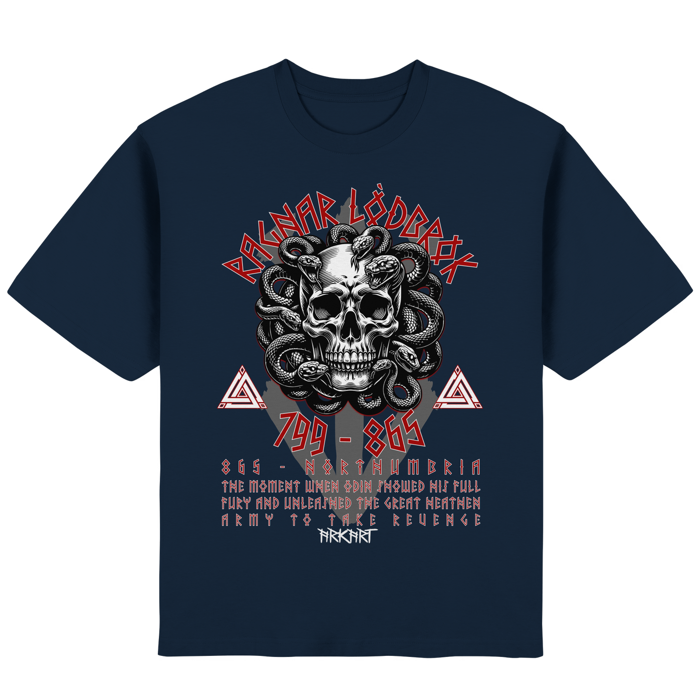 Ragnar in Northumbria - Oversize T-Shirt