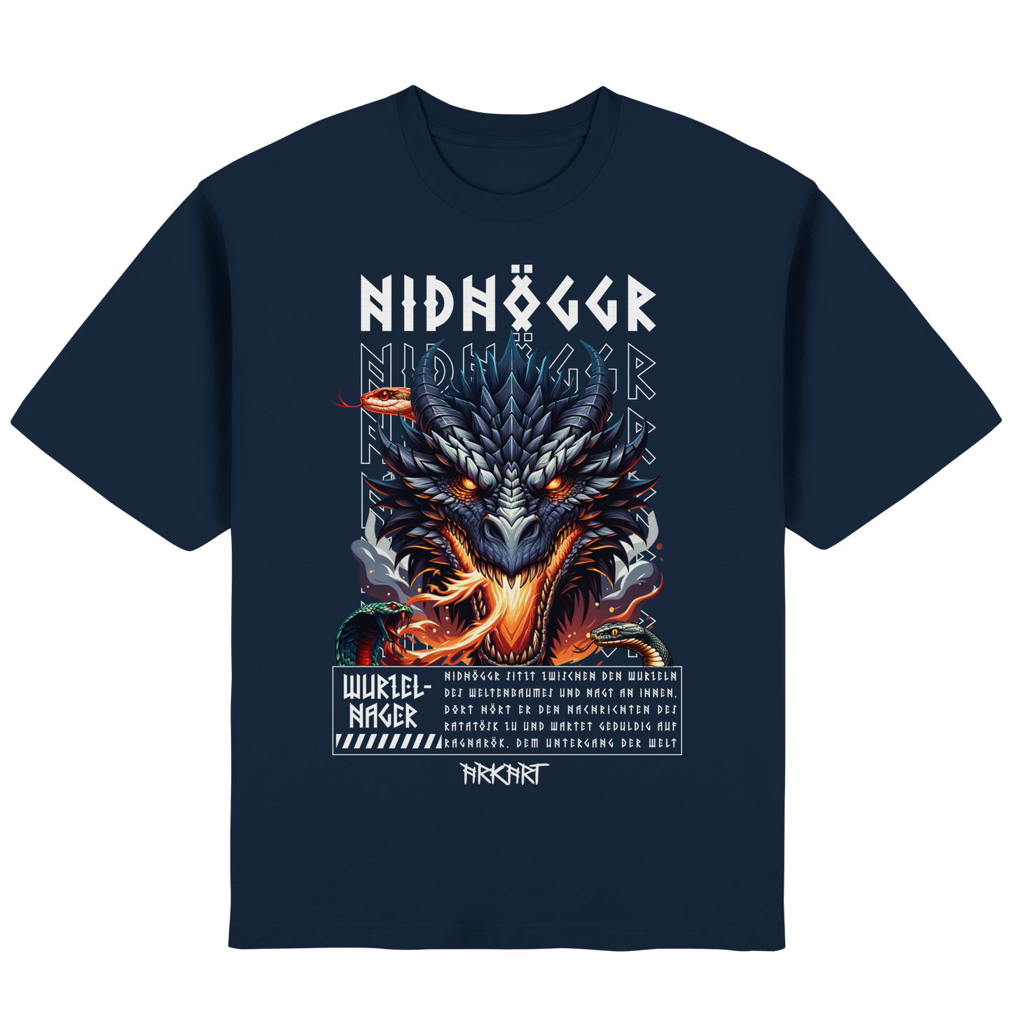 Nidhöggr - Oversize T-Shirt