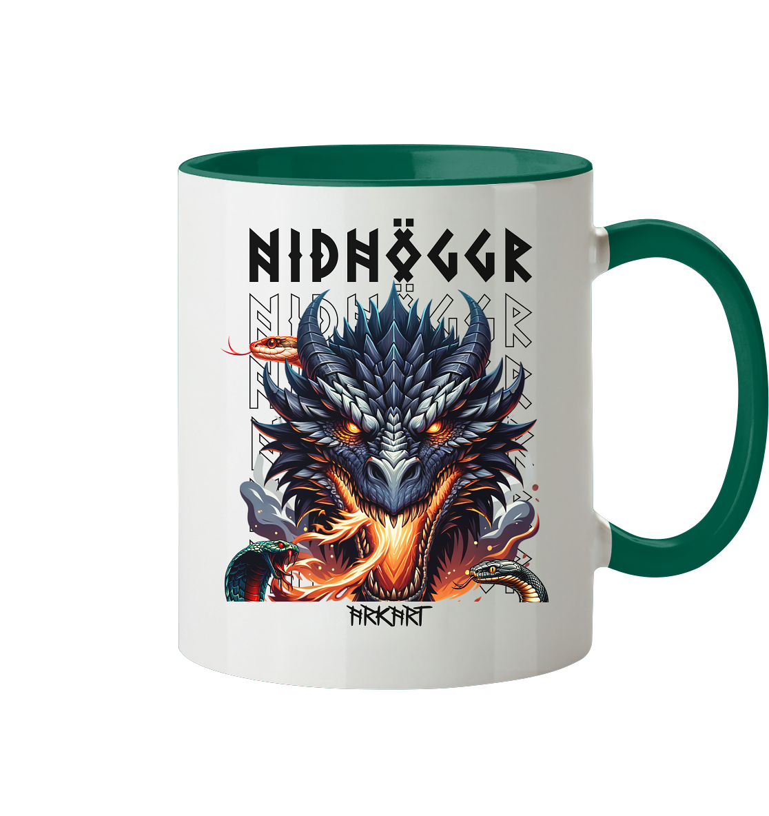 Nidhöggr - Tasse zweifarbig