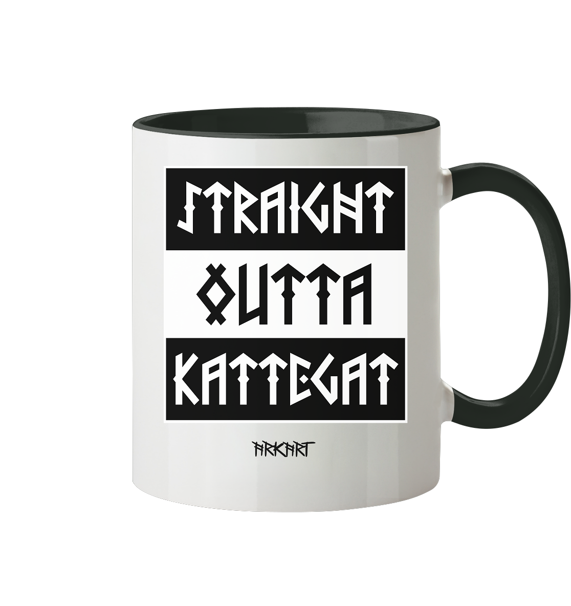 Straight outta Kattegat - Tasse zweifarbig