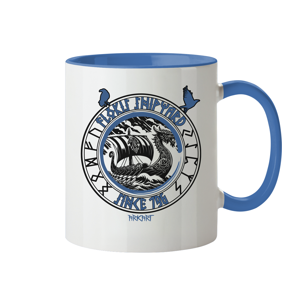 Flokis Shipyard - Tasse zweifarbig