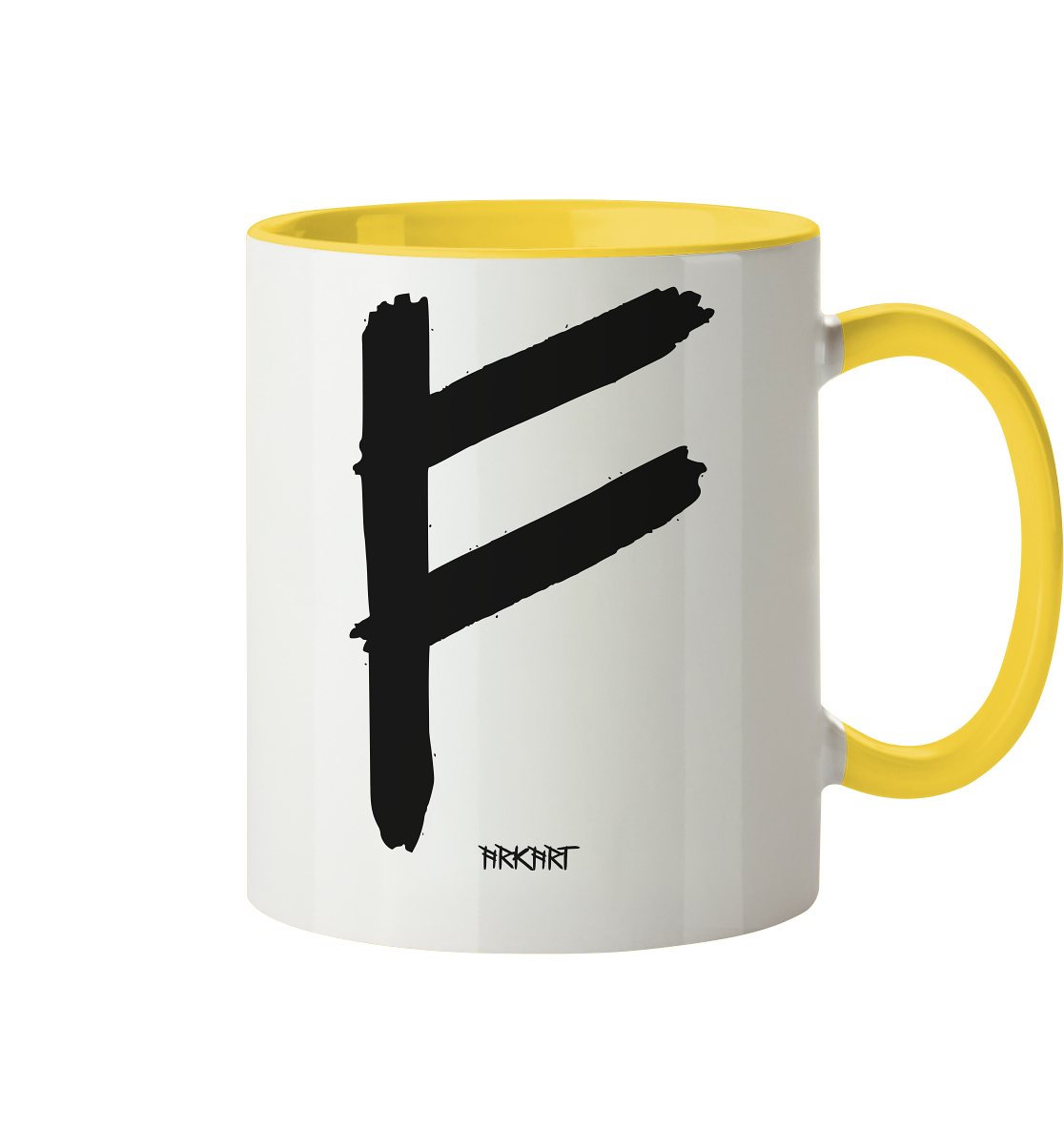 Fehu - Tasse zweifarbig