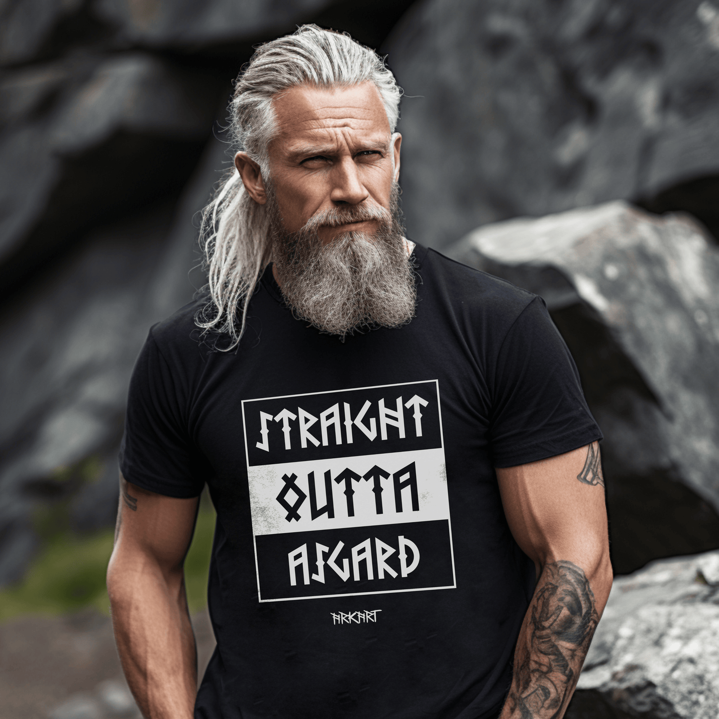 Straight outta Asgard - Shirt Herren