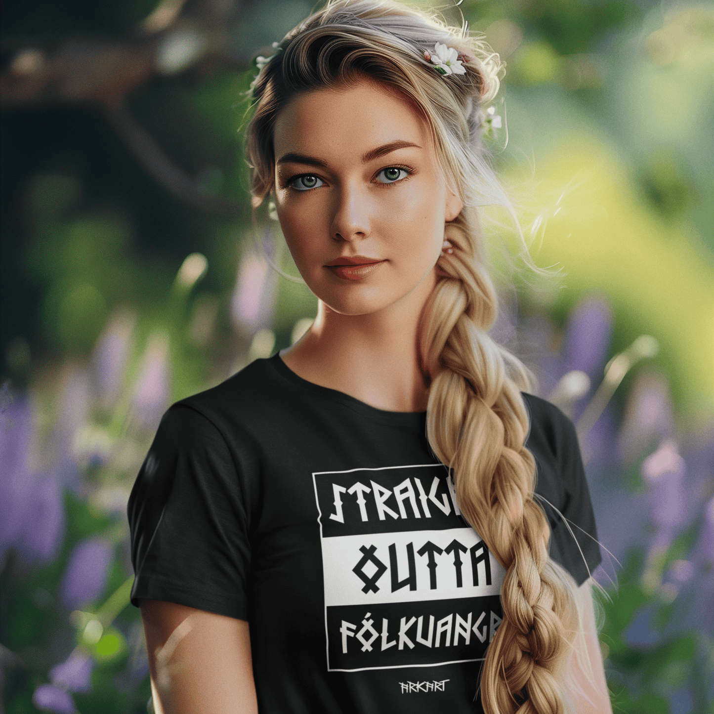 Straight outta Fólkvangr - Shirt Damen Regular Fit