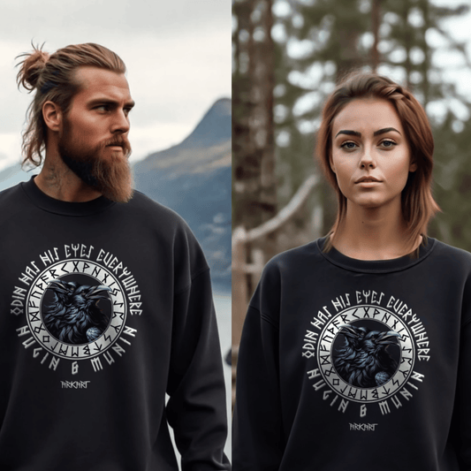 Hugin & Munin - Oversize Sweatshirt