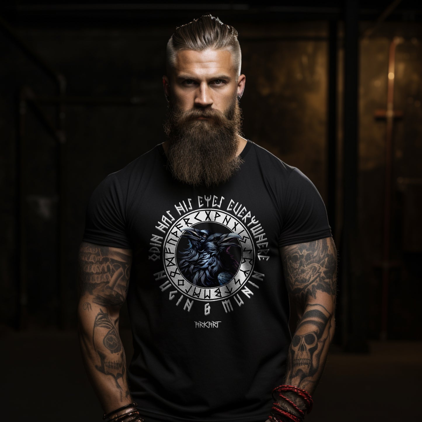 Hugin & Munin - Shirt Herren