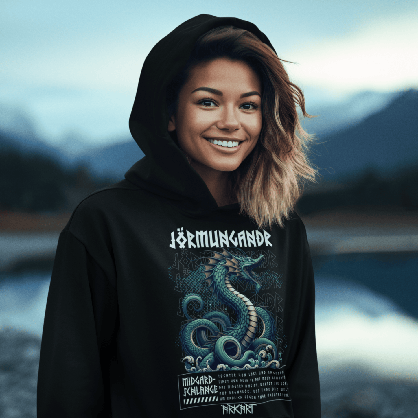 Jörmungadr - Hoodie - Sidepocket