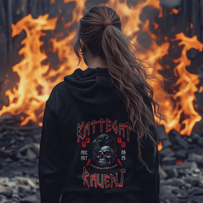 Kattegat Ravens - Hoodie - Sidepocket