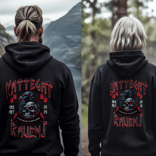 Kattegat Ravens - Zipper-Hoodie