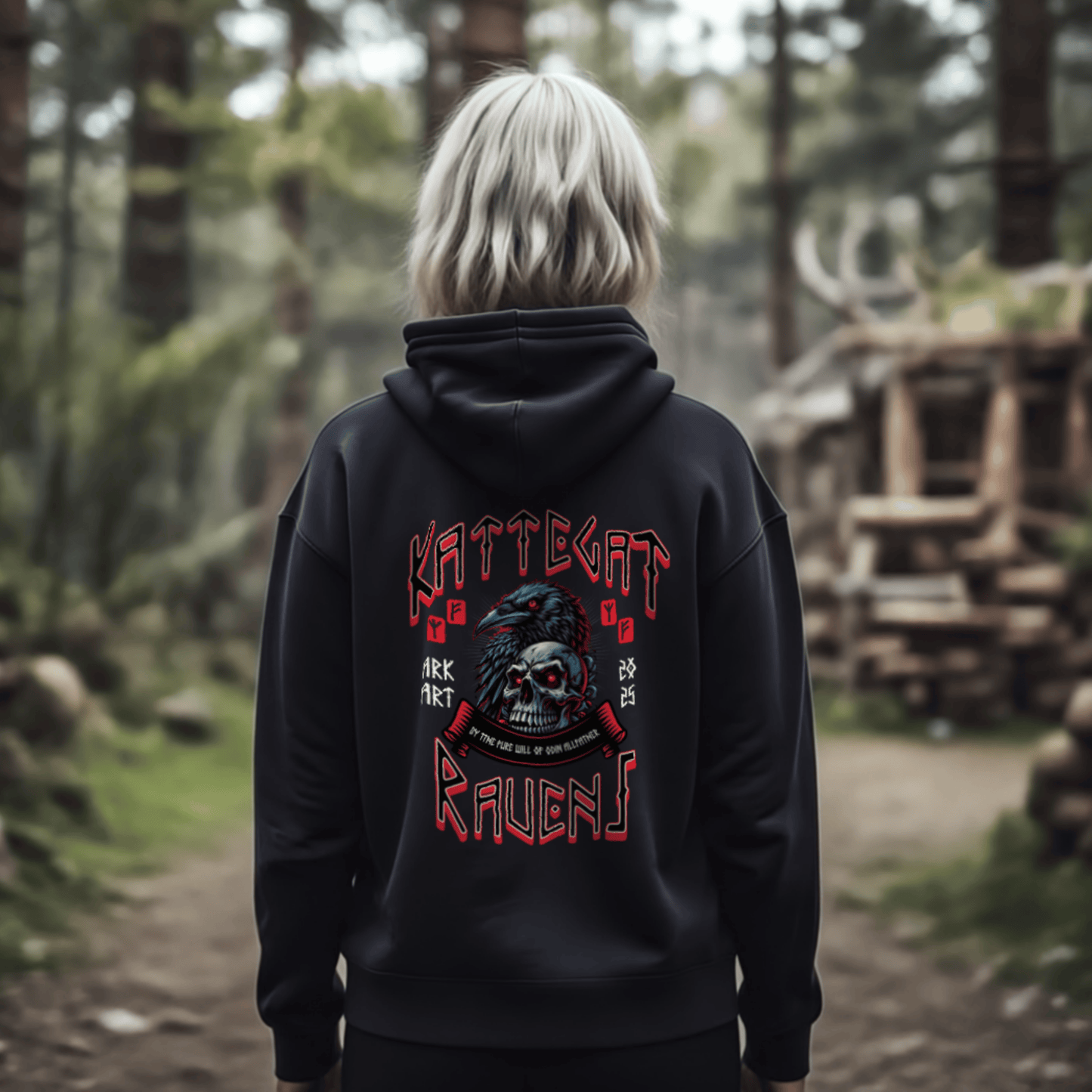 Kattegat Ravens - Zipper-Hoodie