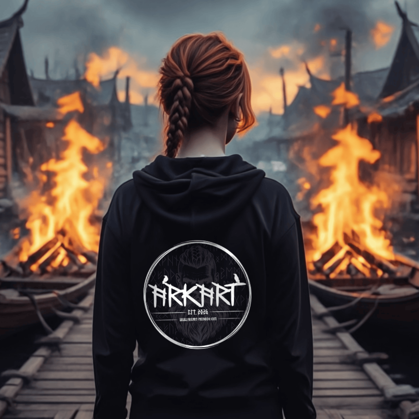 ARKART - Zipper-Hoodie