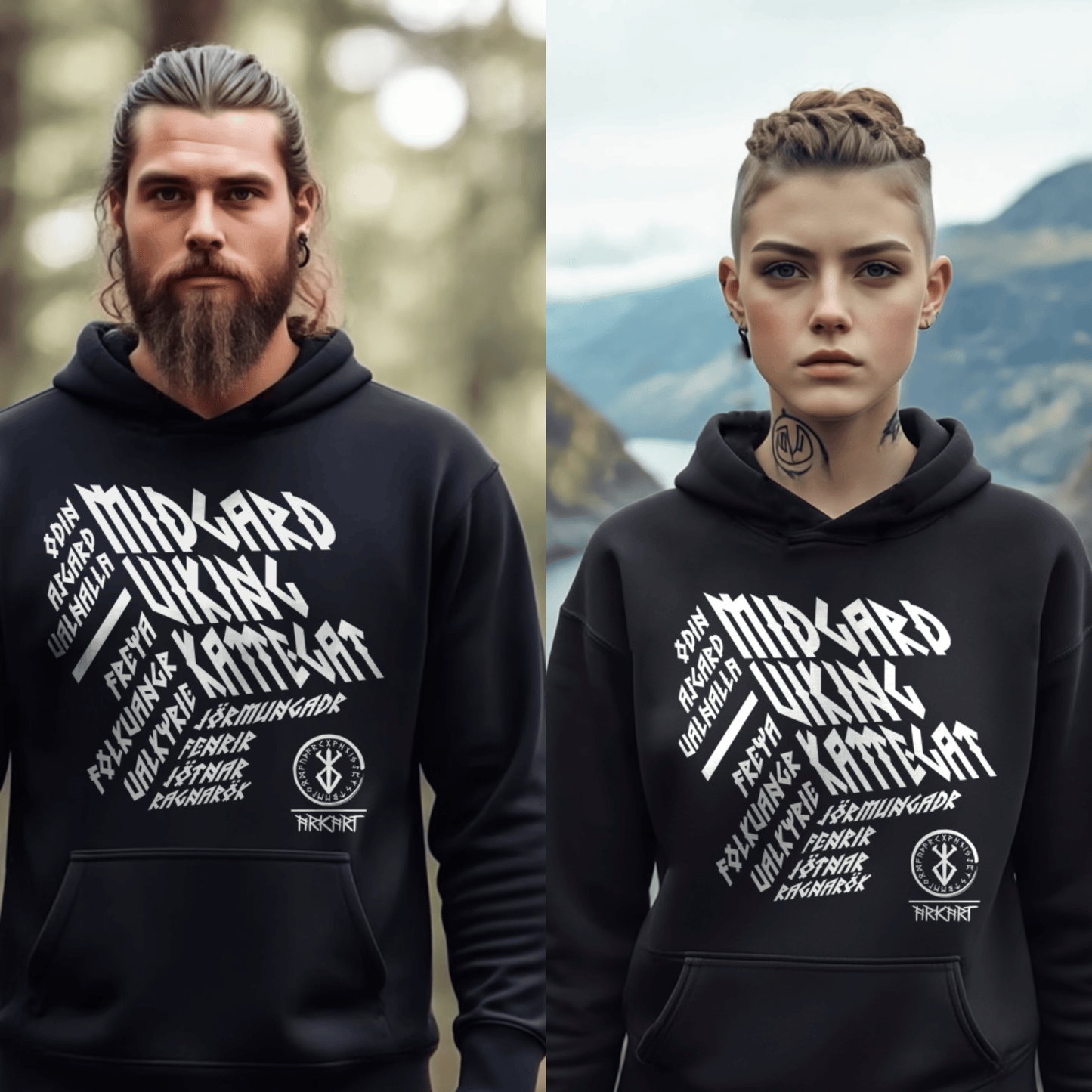 Nordic Cube - Hoodie