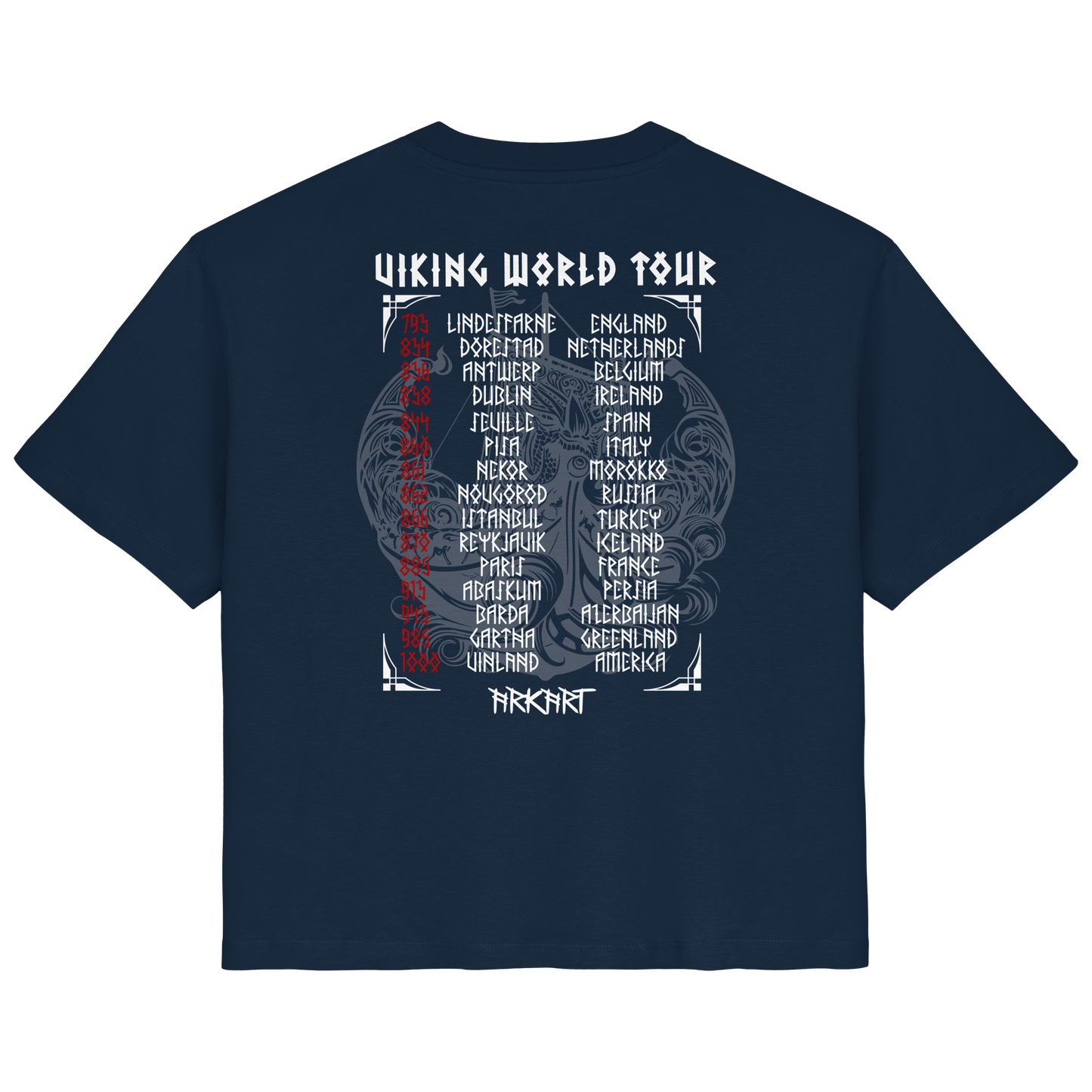 Viking Worldtour -Shirt Damen Regular Fit