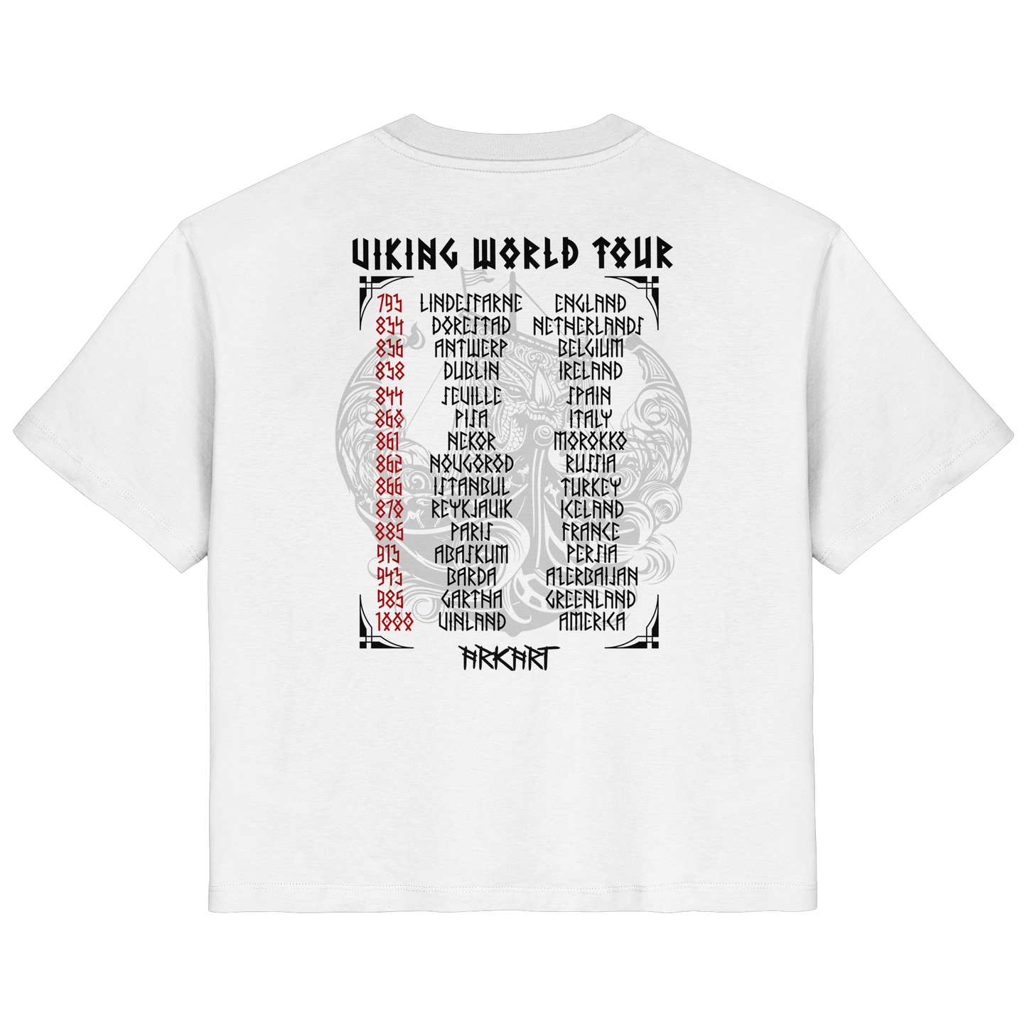 Viking Worldtour -Shirt Damen Regular Fit