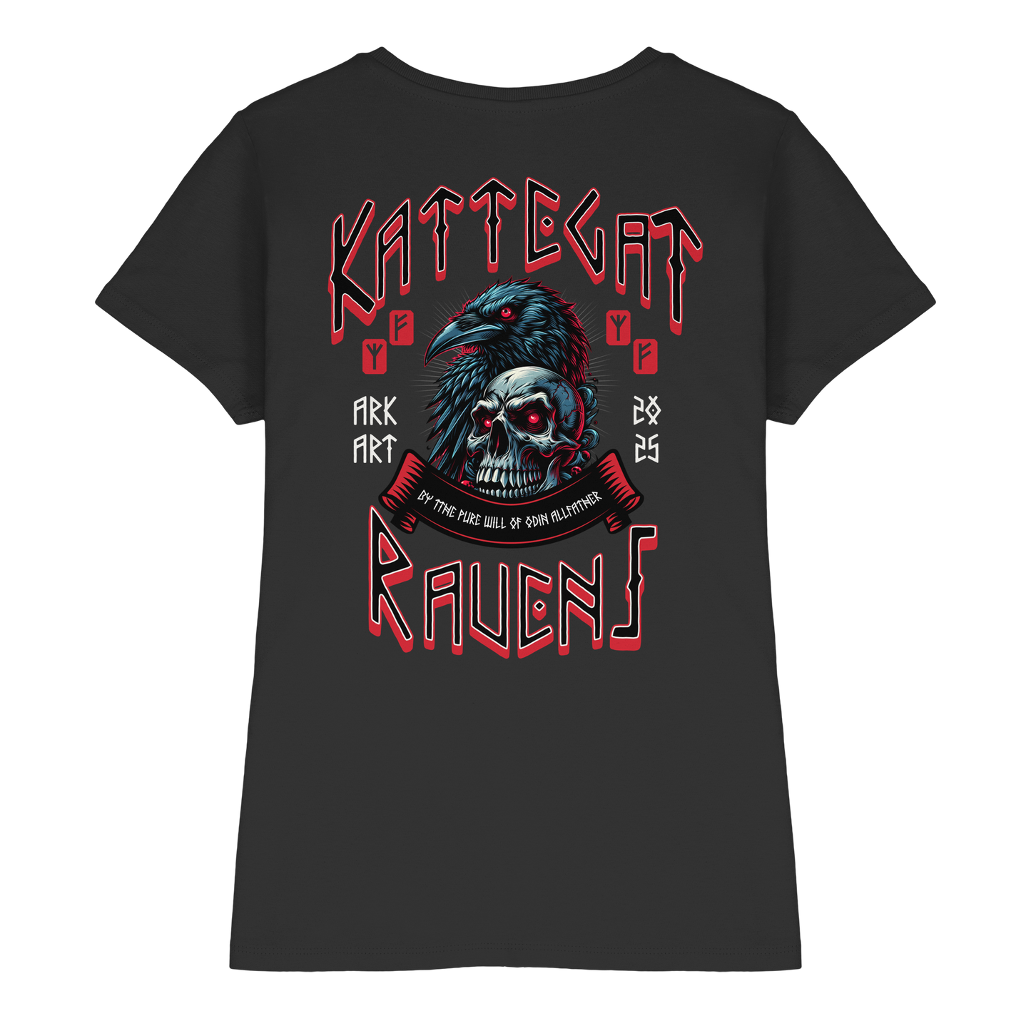 Kattegat Ravens - Shirt Damen fitted cut