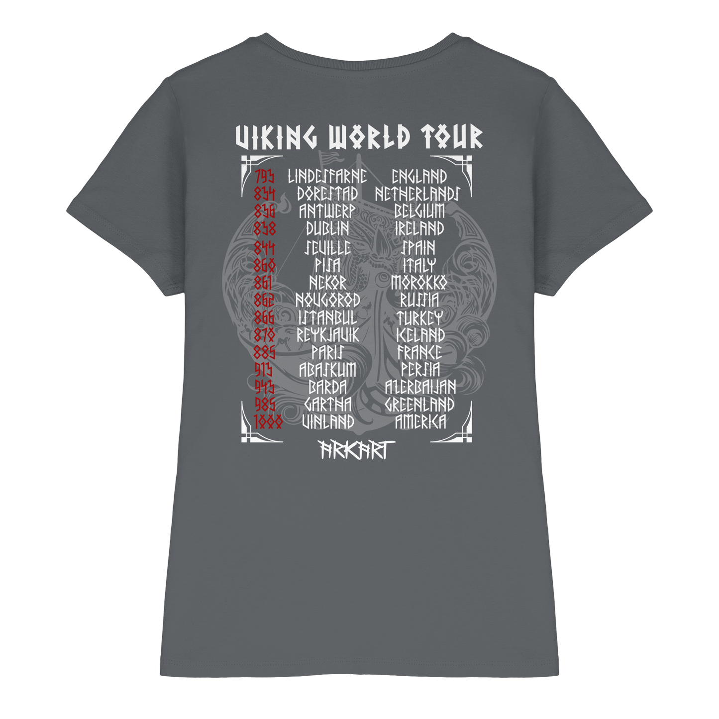 Viking Worldtour - Shirt Damen Cutted Fit