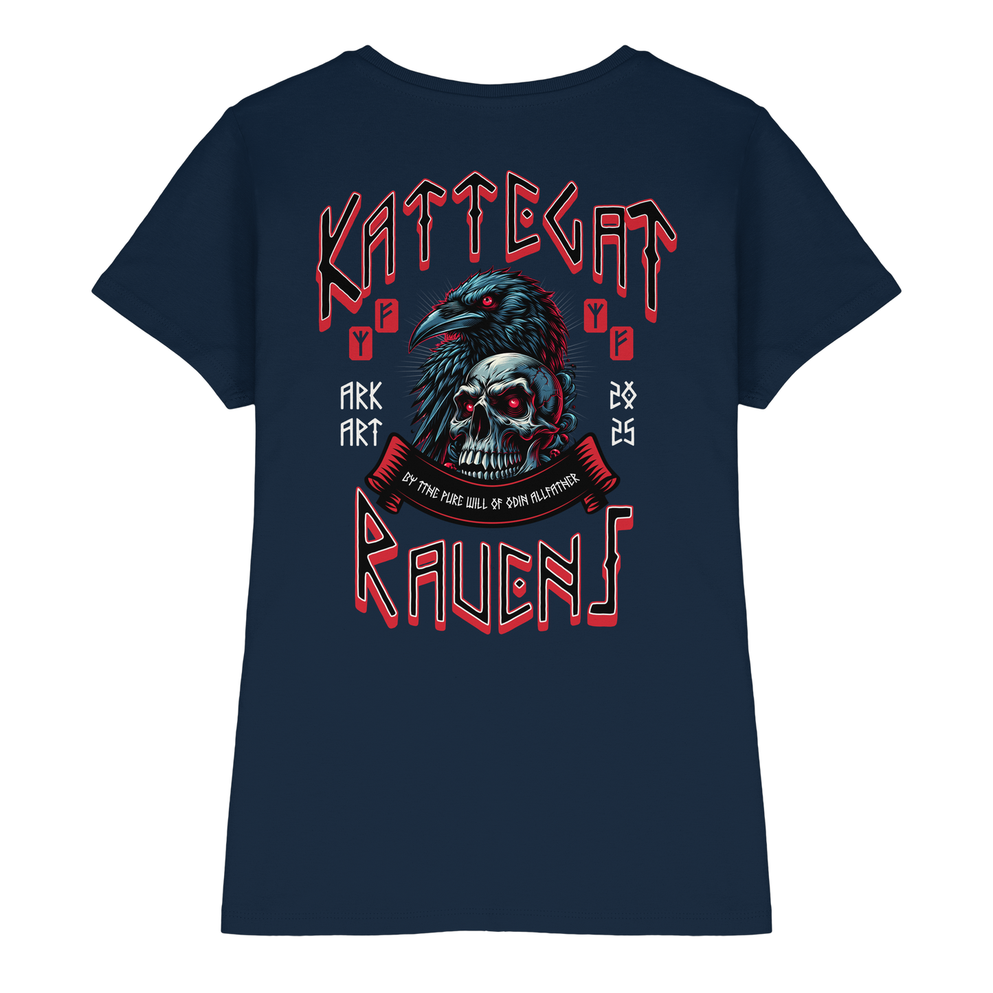 Kattegat Ravens - Shirt Damen fitted cut