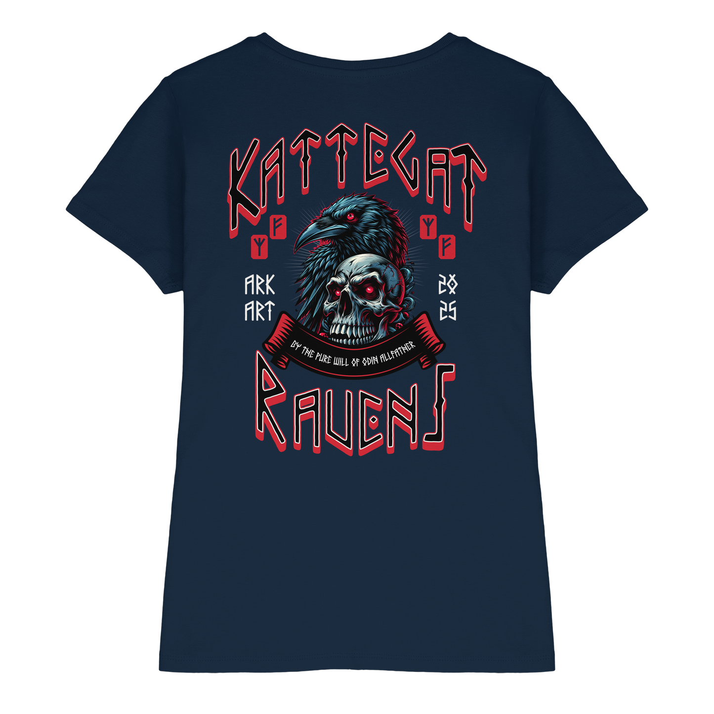 Kattegat Ravens - Shirt Damen fitted cut