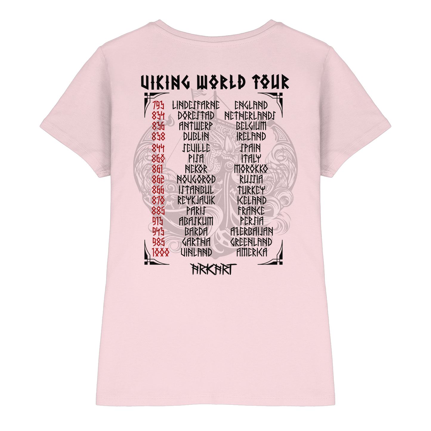 Viking Worldtour - Shirt Damen Cutted Fit