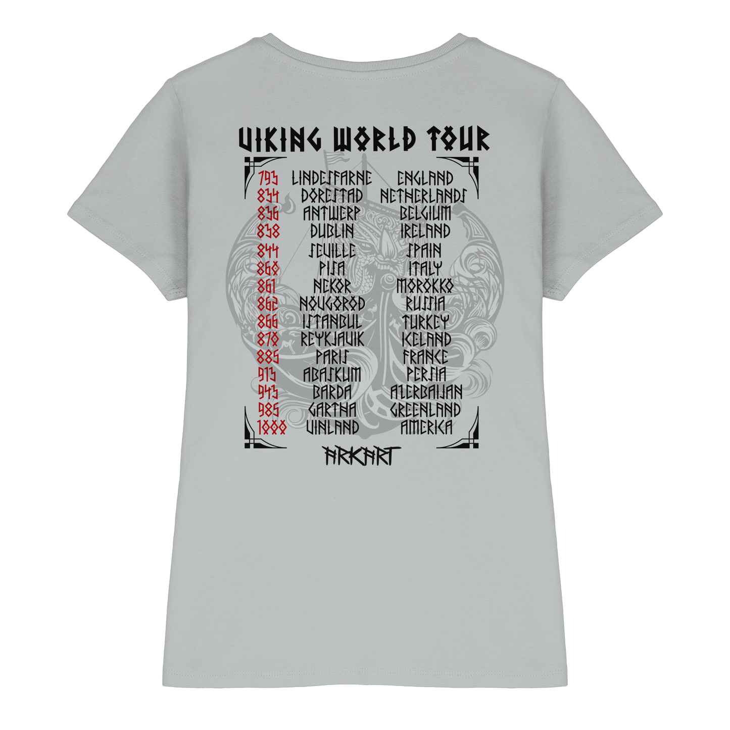 Viking Worldtour - Shirt Damen Cutted Fit