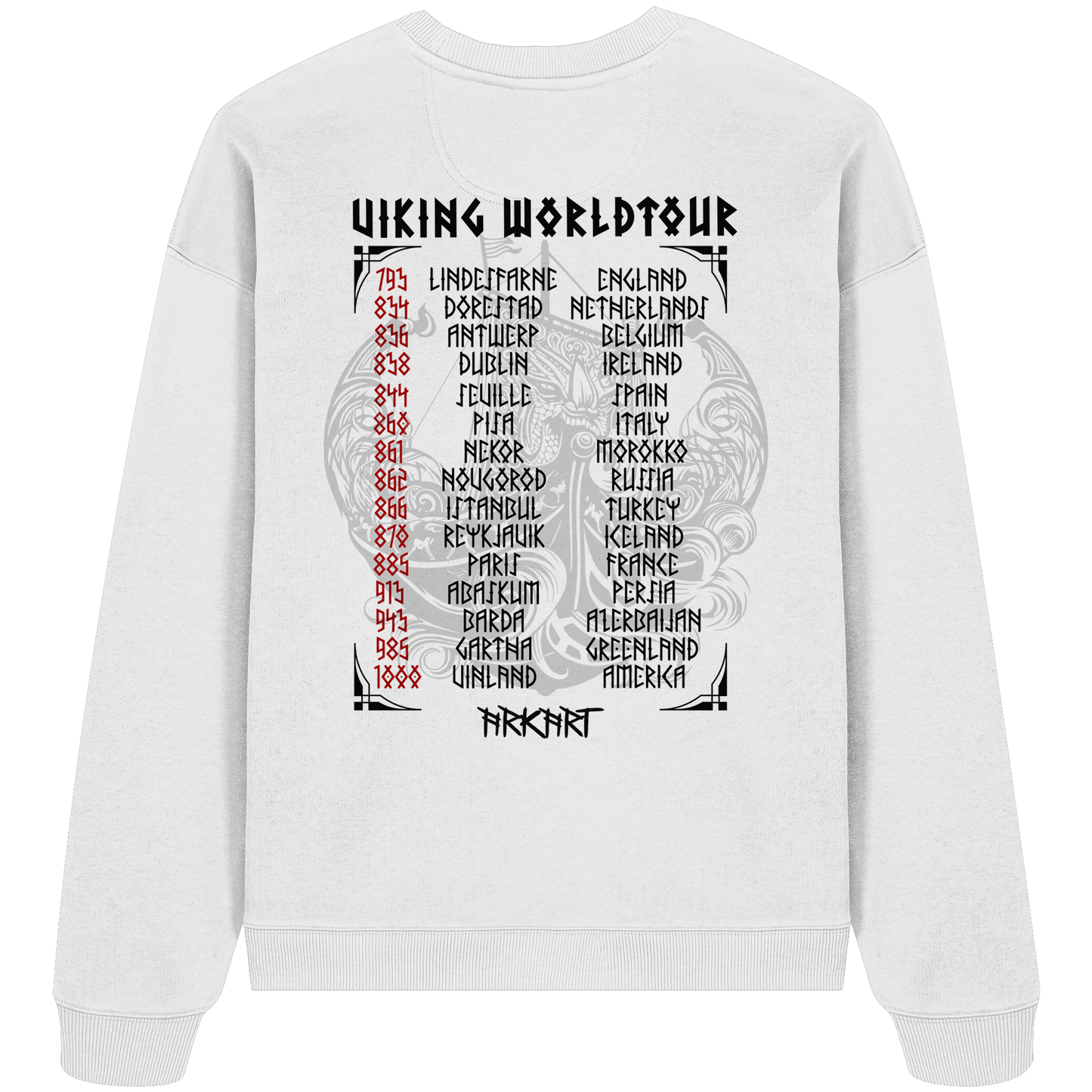 Viking Worldtour - Oversize Sweatshirt