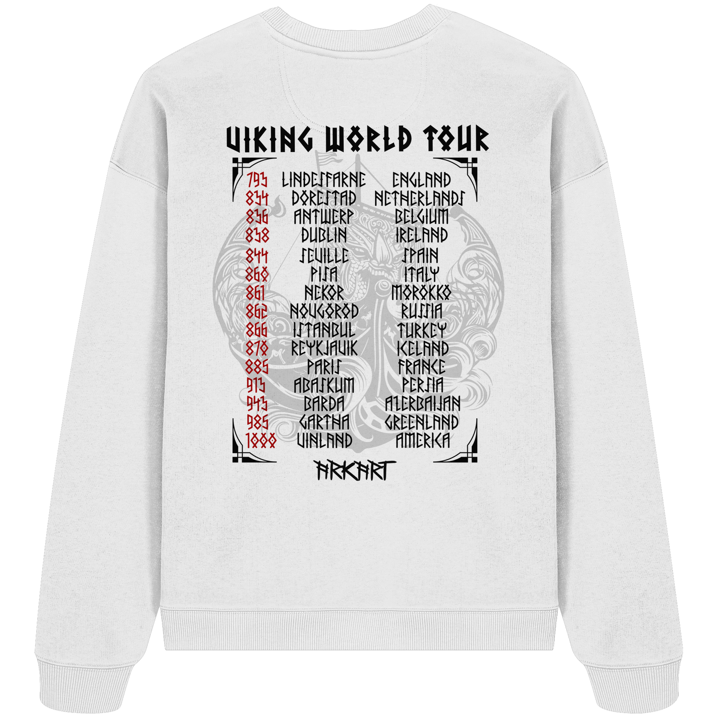 Viking Worldtour - Oversize Sweatshirt