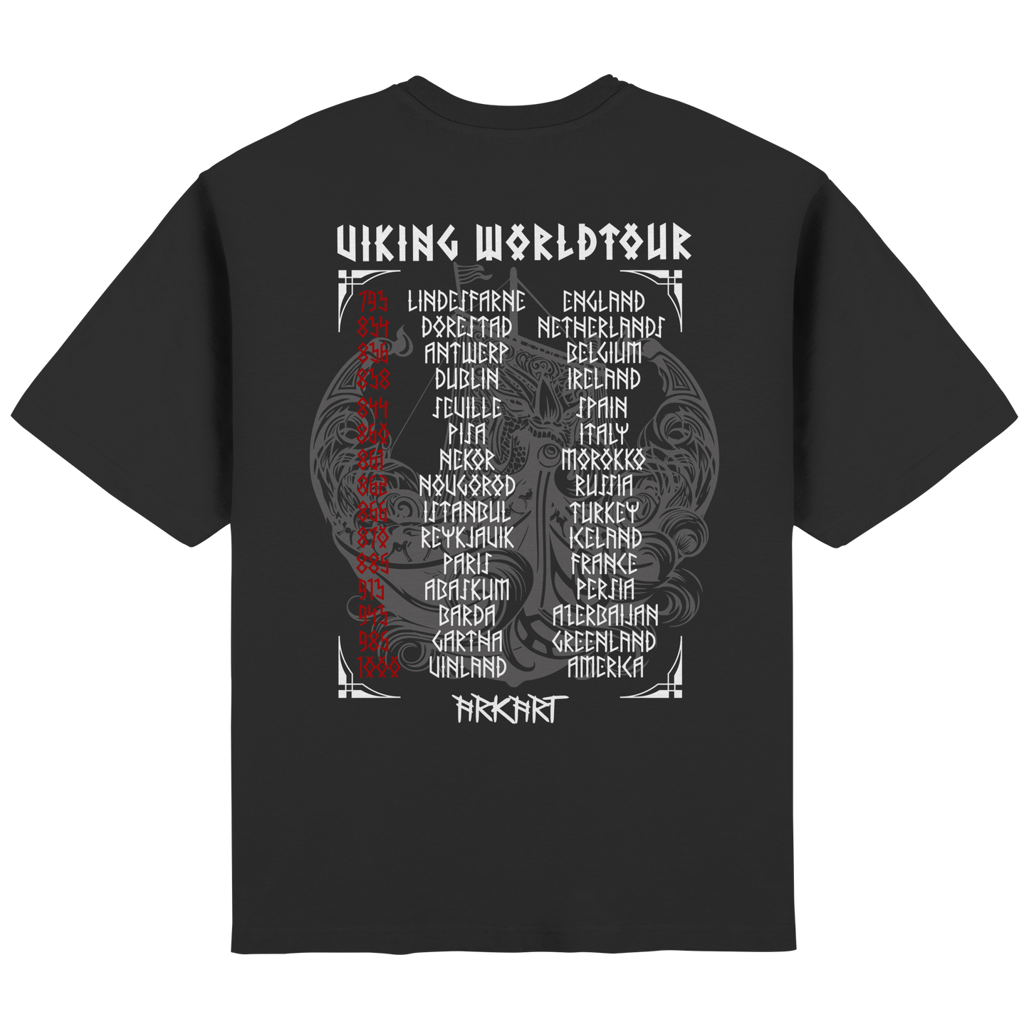 Viking Worldtour - Oversize T-Shirt