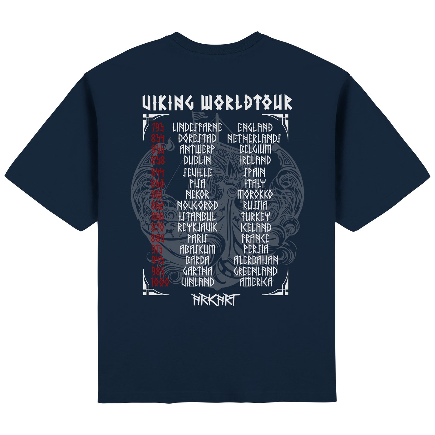 Viking Worldtour - Oversize T-Shirt