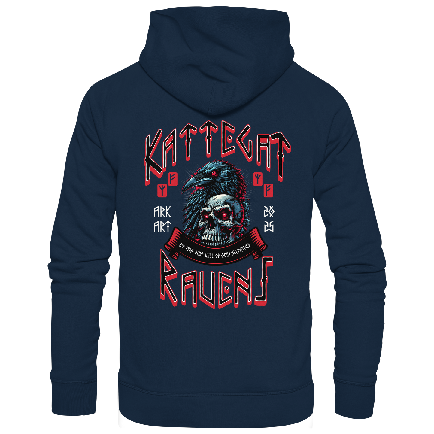 Kattegat Ravens - Zipper-Hoodie