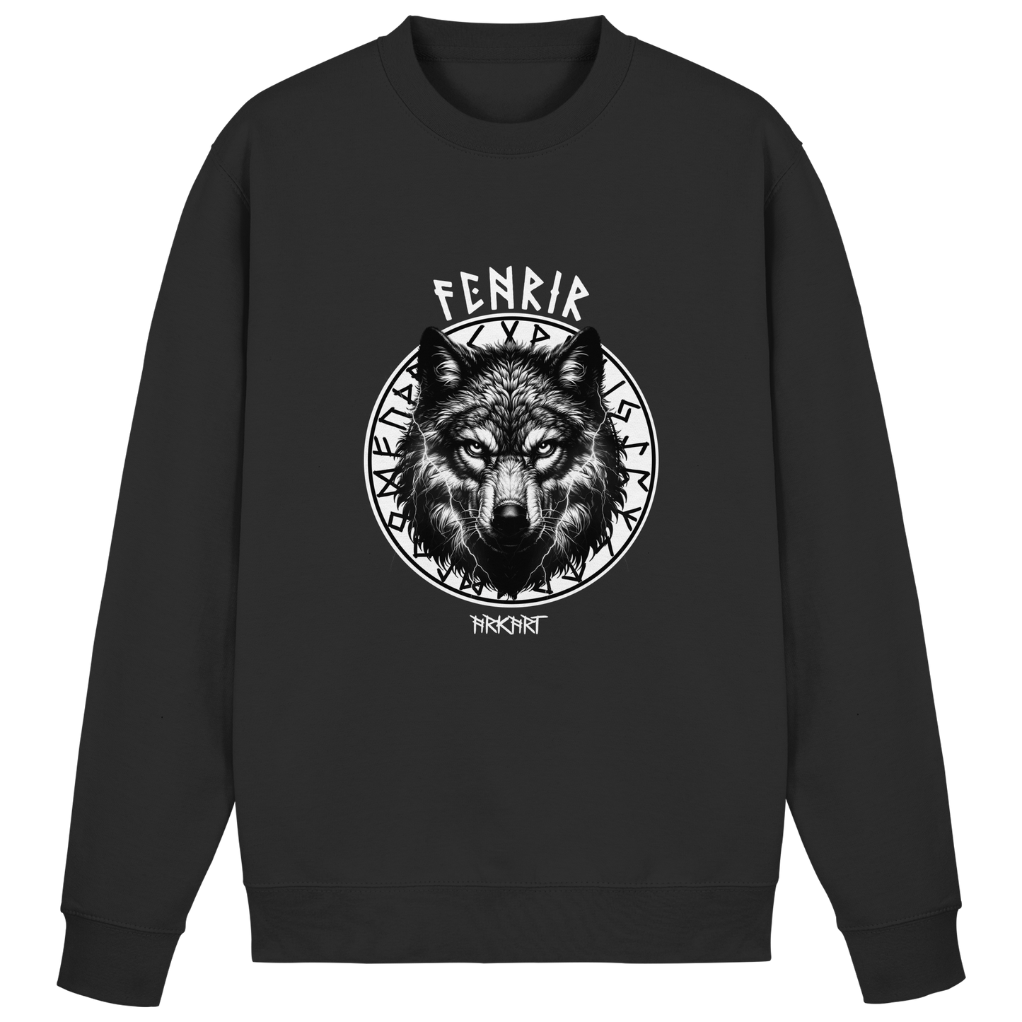 Fenrir Runenkreis - Sweatshirt